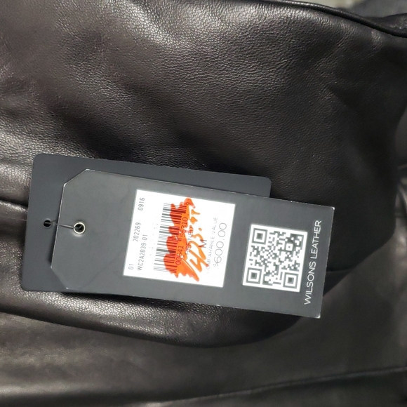 💥NEW💥 Men's Medium Dark Brown Leather Coat - Picture 5 of 7